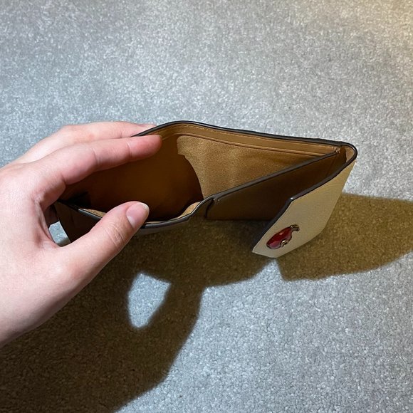 Coach Small Wallet With Apple Print - Picture 6 of 8